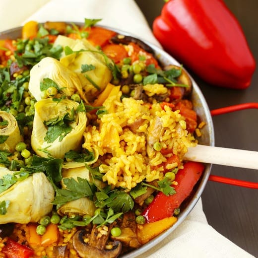 Vegan Paella – Crazy Vegan Kitchen