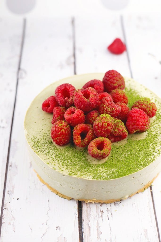 Vegan Matcha Cheesecake | Crazy Vegan Kitchen