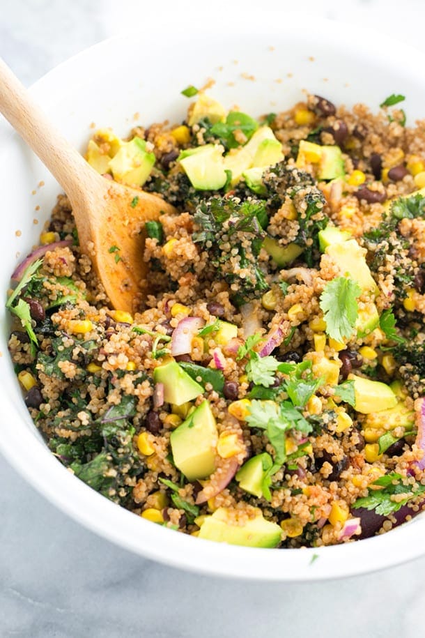 Vegan Mexican Quinoa Salad – Crazy Vegan Kitchen