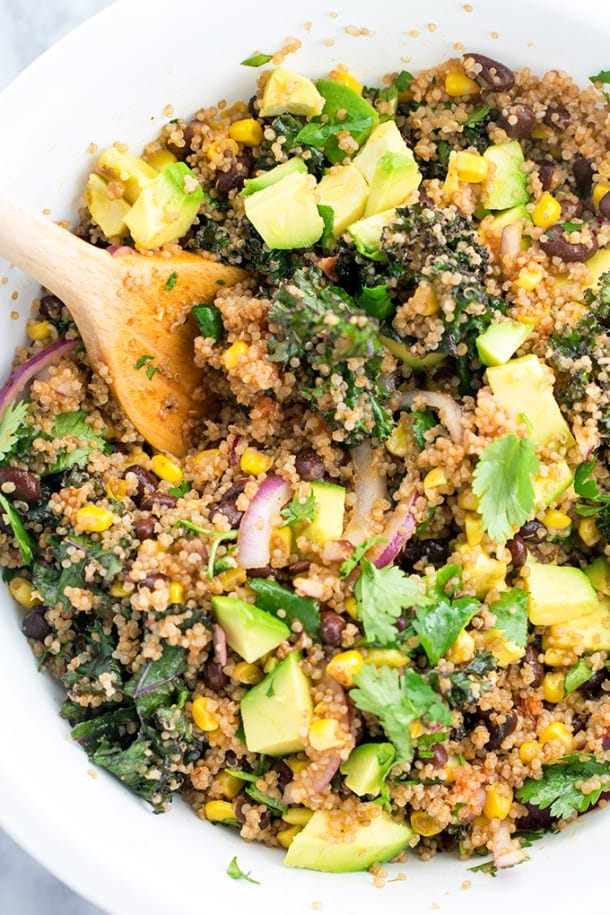 Vegan Mexican Quinoa Salad – Crazy Vegan Kitchen