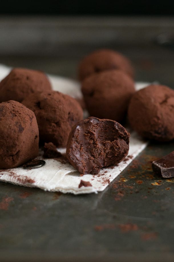 Simple Vegan Chocolate Truffles | Crazy Vegan Kitchen