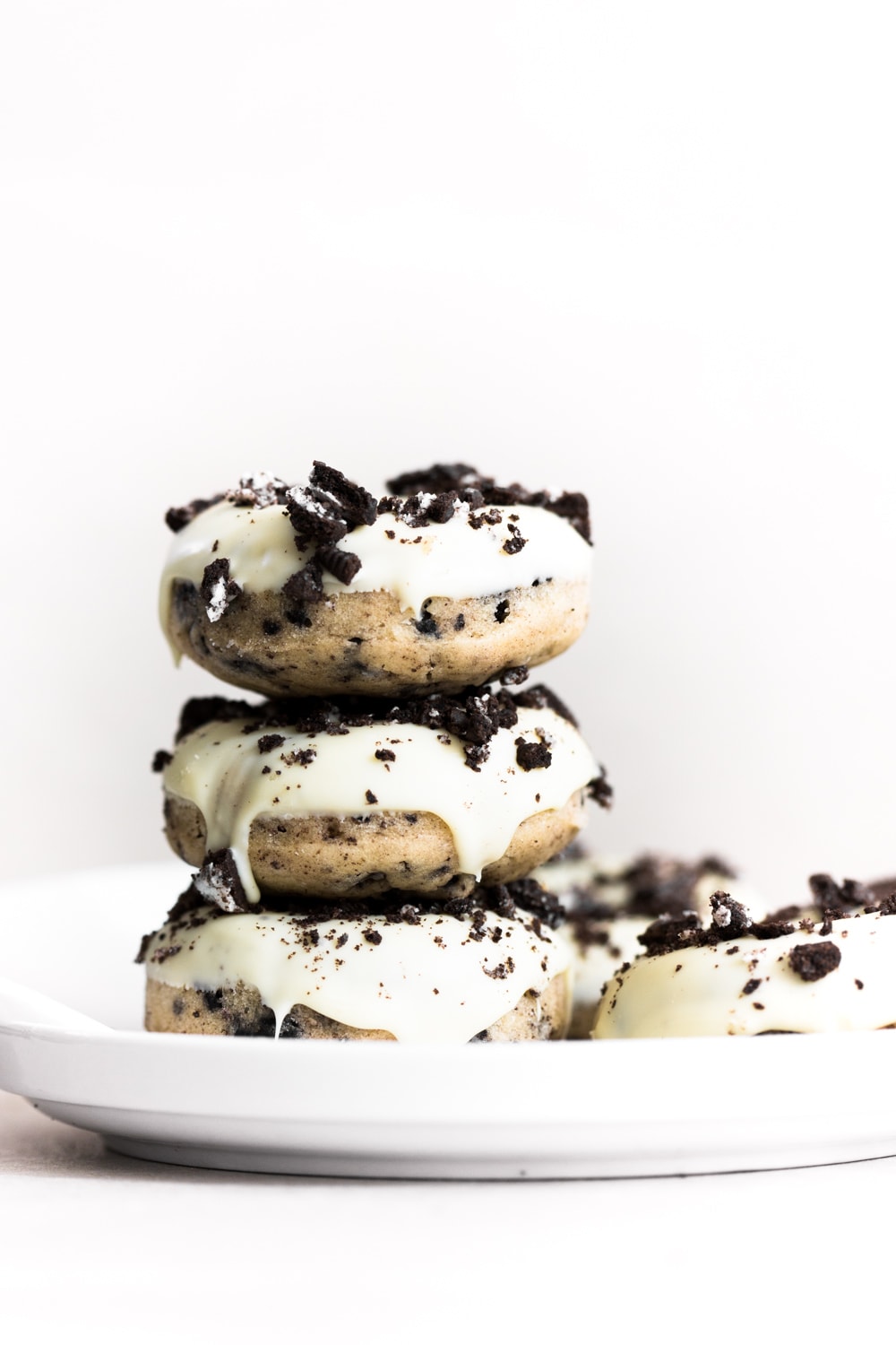 Vegan Oreo Donuts (Baked) | Crazy Vegan Kitchen