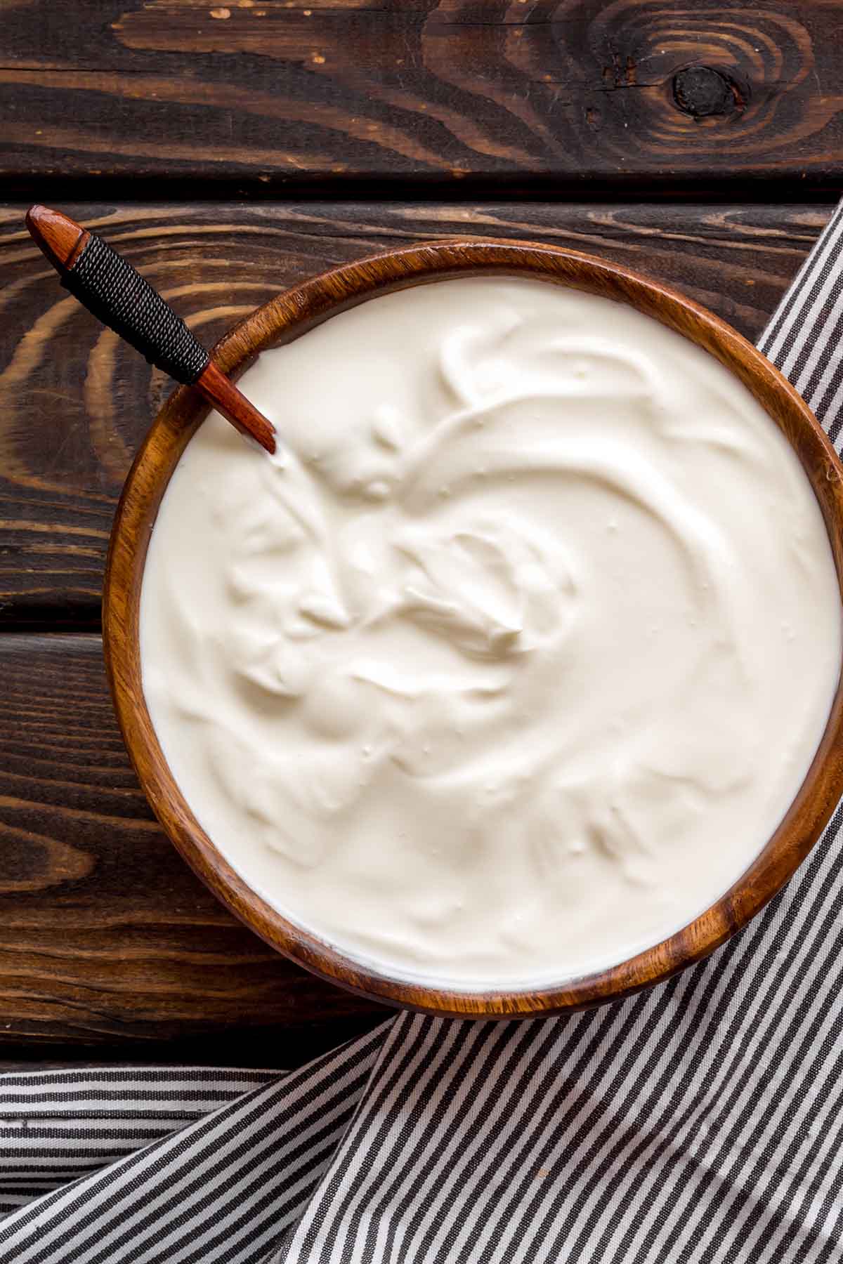 Vegan Sour Cream With 3 Ingredients | No Tofu Or Cashews