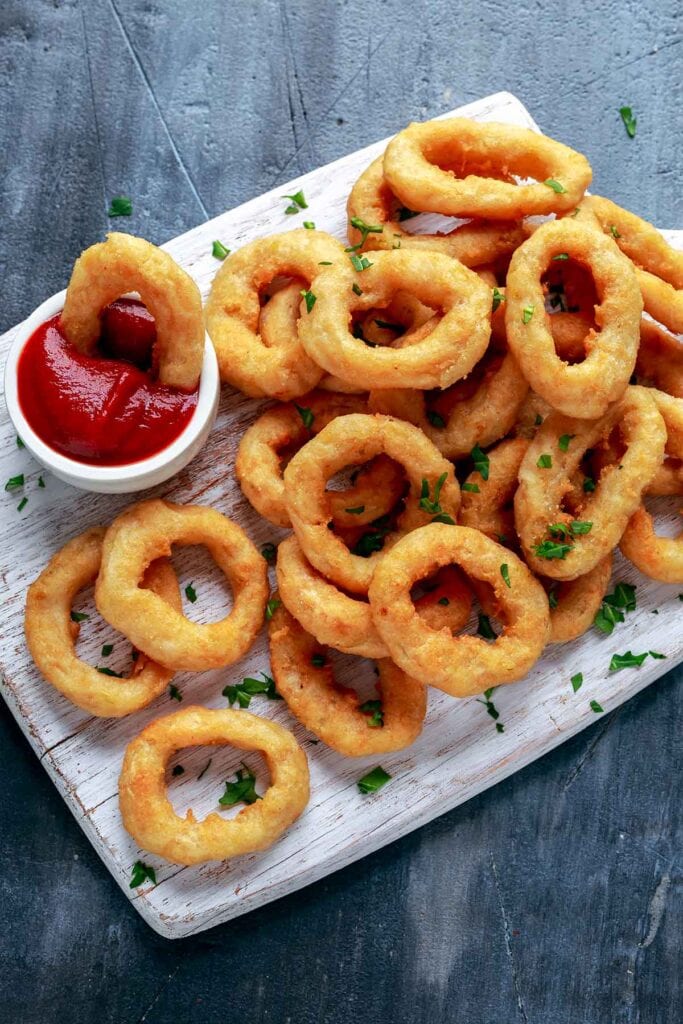 quarrygirl.com » Blog Archive » Onion Ring Encrusted Onion Rings by The  Sexy Vegan