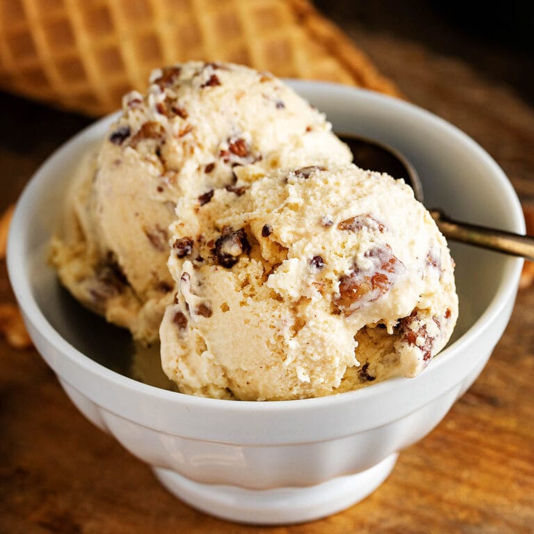 Butter Pecan Ice Cream – Crazy Vegan Kitchen