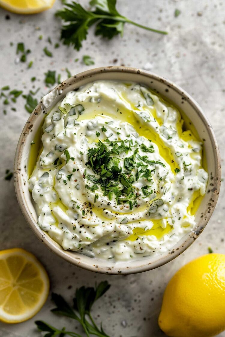 Vegan Tzatziki (Extra thick and creamy!) – Crazy Vegan Kitchen