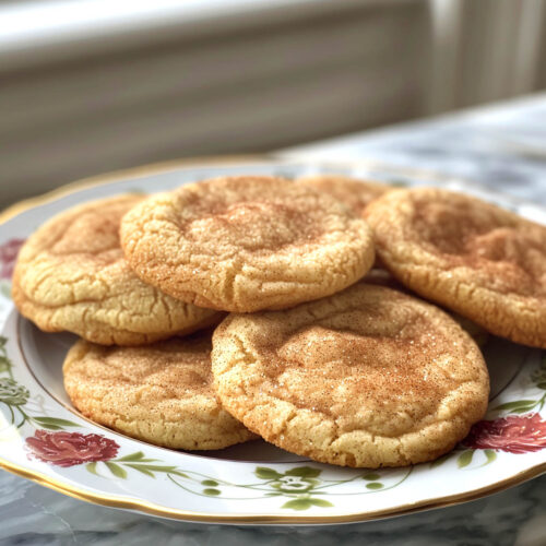 vegan snickerdoodle on a plate